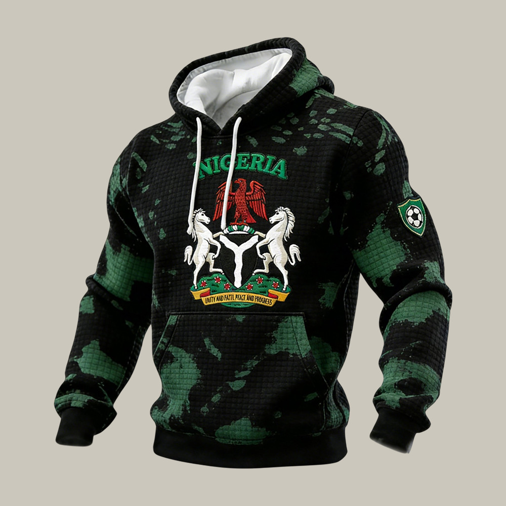 FIFA World Cup 2026 Nigeria Hoodie Nigeria Soccer Team Apparel Gift For Huge Fans