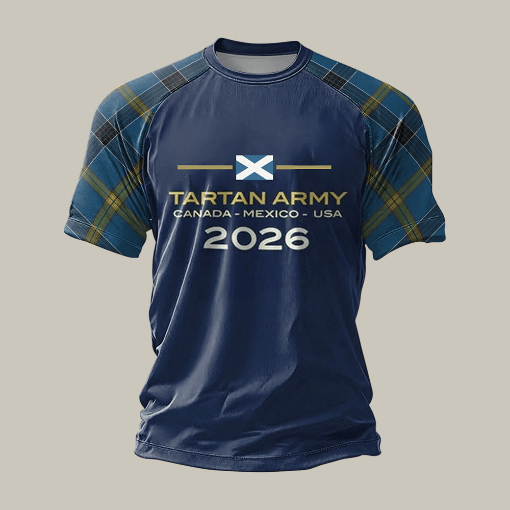 FIFA World Cup 2026 Scotland T-Shirt 2026 World Cup Clothing Line Soccer Lover Gift Idea