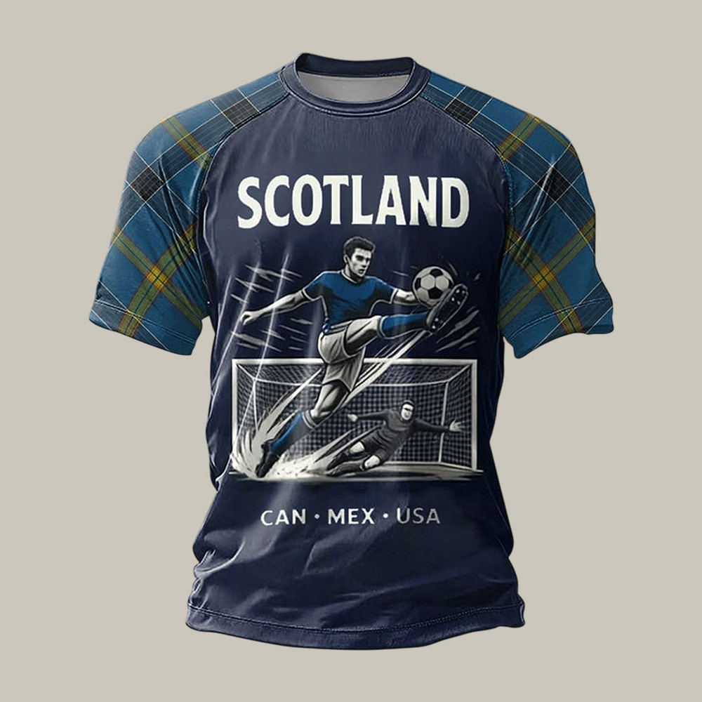 FIFA World Cup 2026 Scotland T-Shirt Soccer Clothes Unique Gift For Fans