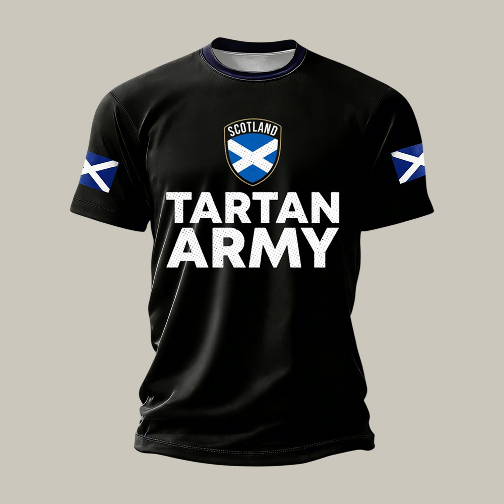 FIFA World Cup 2026 Scotland T-Shirt Soccer Fan Merch Unique Present For Soccer Lovers