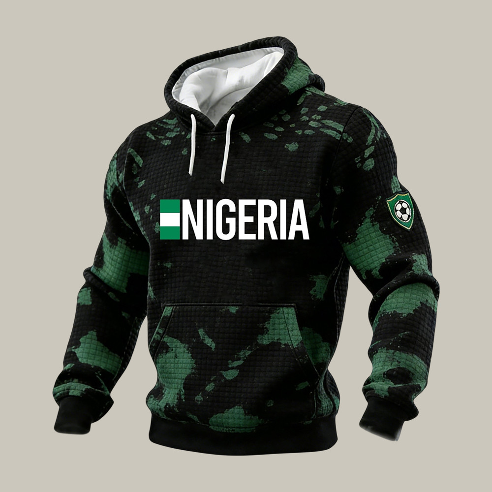 FIFA World Cup 2026 Team Nigeria Football Super Eagles Hoodie Soccer Apparel World Cup Fan Gear