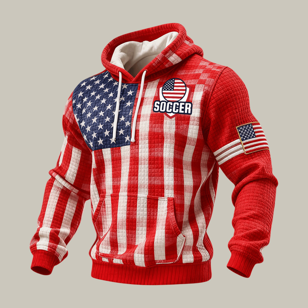 FIFA World Cup 2026 USA Hoodie US Soccer Apparel Present Idea For Father's Day