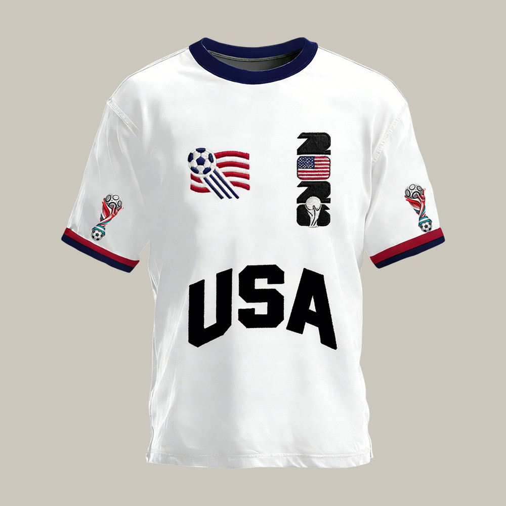 FIFA World Cup 2026 USA Team T-Shirt Game Day FIFA World Cup 2026 Shirt Present For Dad