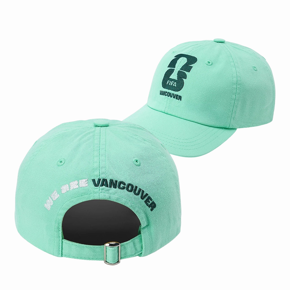 FIFA World Cup 2026 Vancouver Soccer Hat 2026 FIFA World Cup Baseball Cap Fans Gear