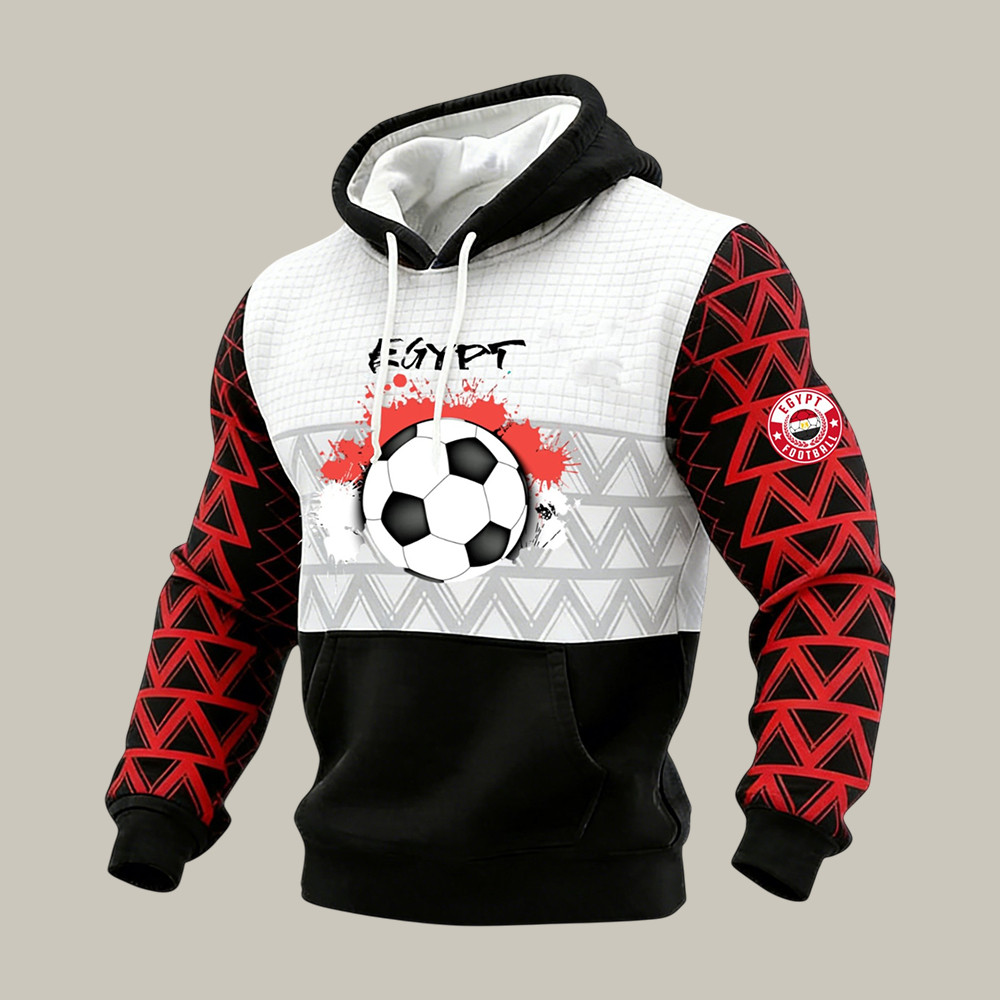 FIFA World Cup Team Egypt Hoodie Game Day Soccer Apparel Present For Husband