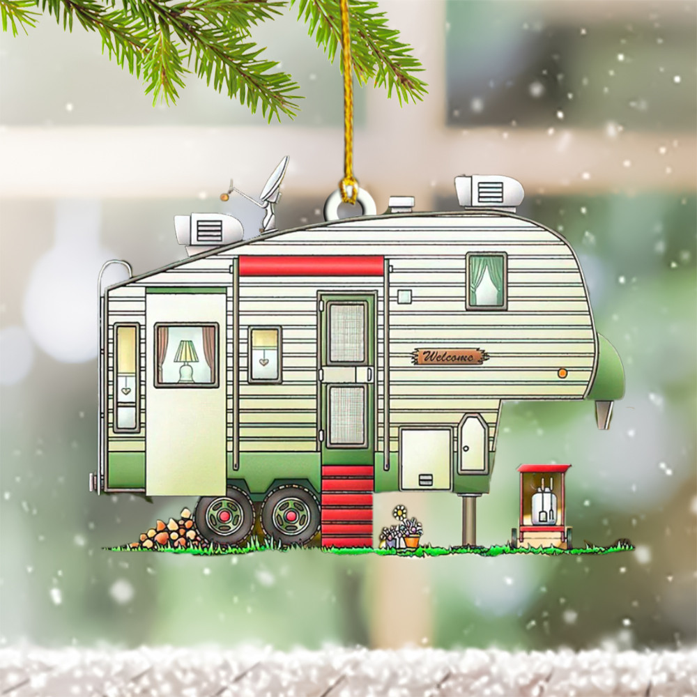 Fifth Wheel Ornament 5Th Wheel Camper Christmas Ornaments Decorations Gift