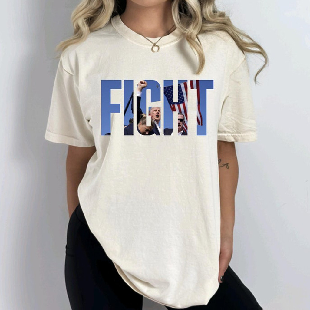 Fight Fight Fight MAGA Trump Shirt Donald Trump Merch Gifts For Supporters