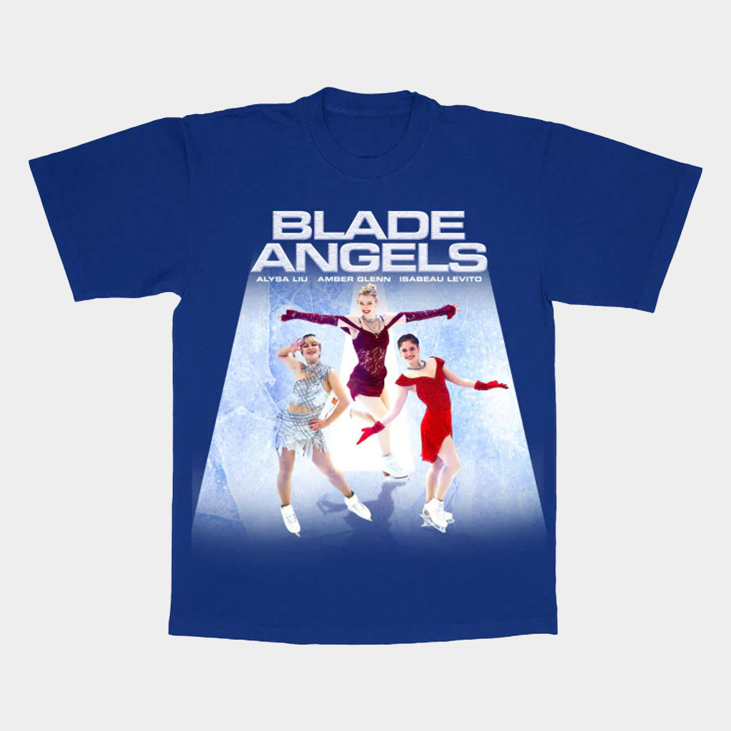 Figure Skating Merch Blade Angels T-Shirt Best Gifts For Sister