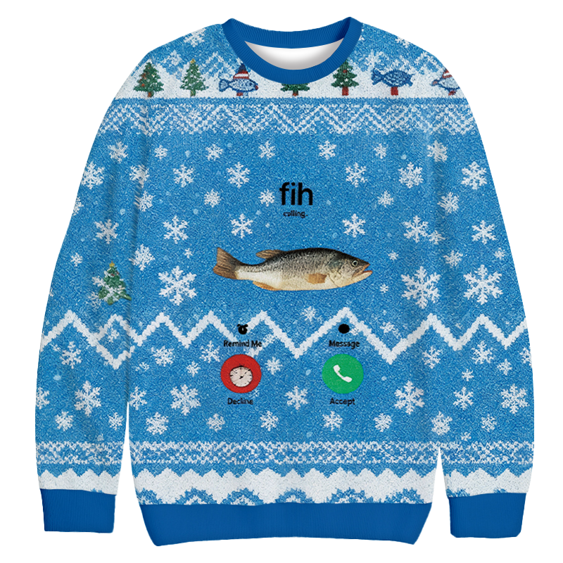 Fih Incoming Call Meme Christmas Ugly Sweatshirt Christmas Party Novelty Sweater Gift Ideas Fih Incoming Call Meme Christmas Ugly Sweatshirt Christmas Party Novelty Sweater Gift Ideas