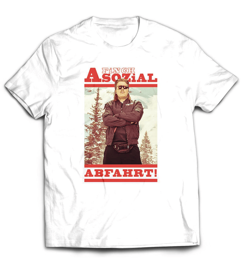 Finch Merch Band Finch Asozial Abfahrt T-Shirt Cool Gifts For Dad