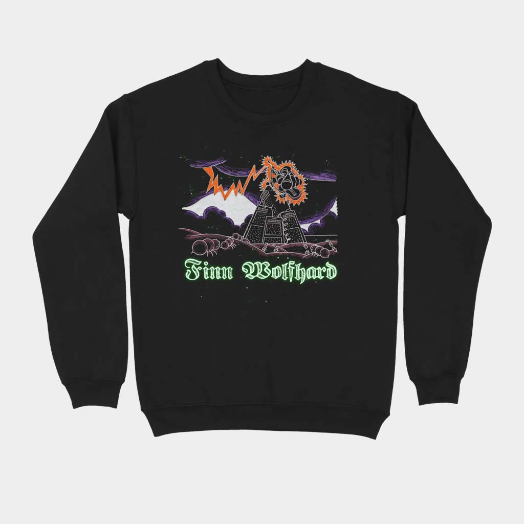 Finn Wolfhard Merch Anthill Crewneck Sweatshirt Cool Gifts For Music Lovers Finn Wolfhard Merch Anthill Crewneck Sweatshirt Cool Gifts For Music Lovers