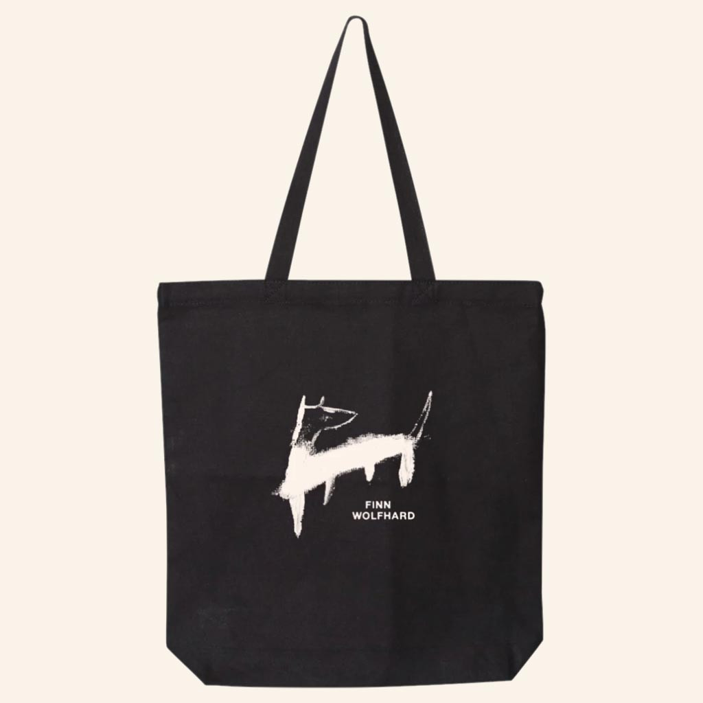 Finn Wolfhard Merch Finn Wolfhard Black Tote Bag Great Gifts For Her