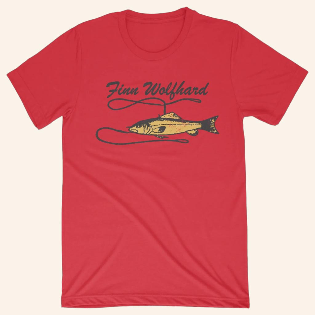 Finn Wolfhard Merch Fish T-Shirt Birthday Presents For Boyfriend