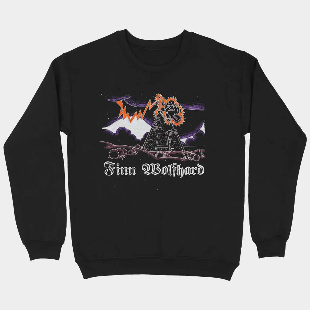 Finn Wolfhard Merch Glow In The Dark Anthill Sweatshirt Gifts For Music Fans