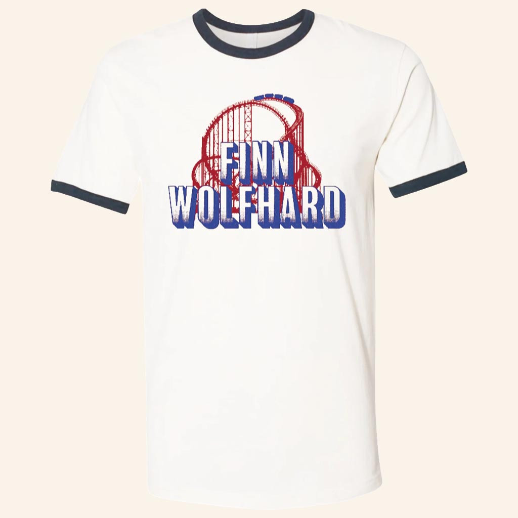 Finn Wolfhard Merch Rollercoaster Ringer T-Shirt Unique Gifts For Friends