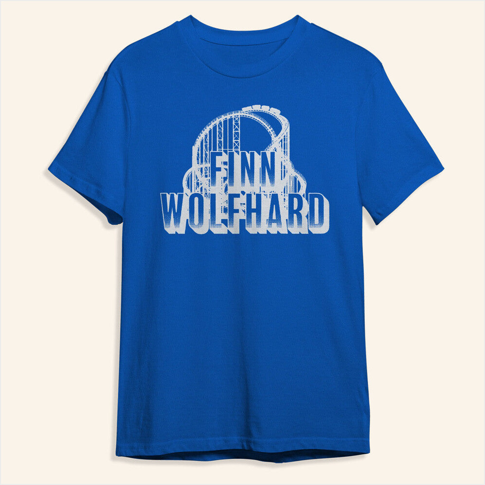 Finn Wolfhard Music Merch Rollercoaster T-Shirt Gifts For Music Lovers Gifts For Friends