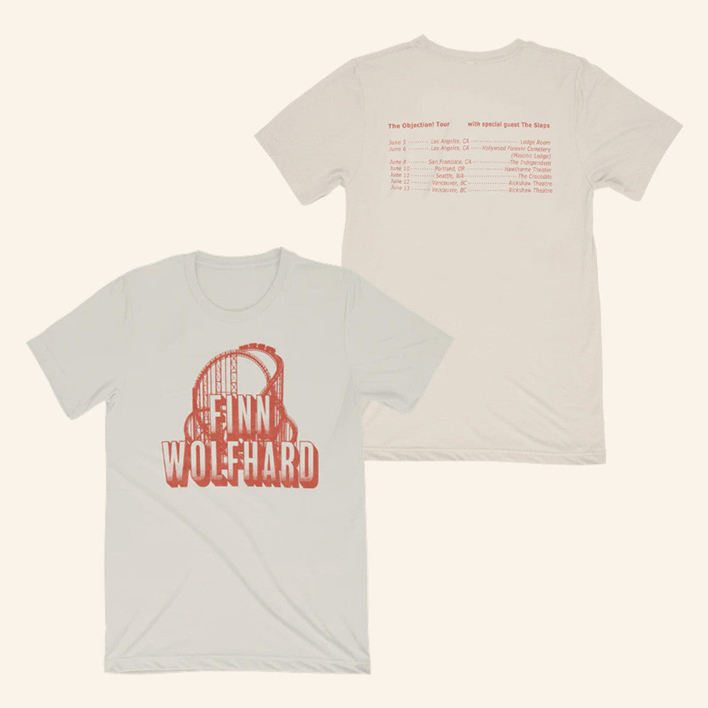 Finn Wolfhard Music Store Merch Tour T-Shirt Finn Wolfhard Music Store Merch Tour T-Shirt