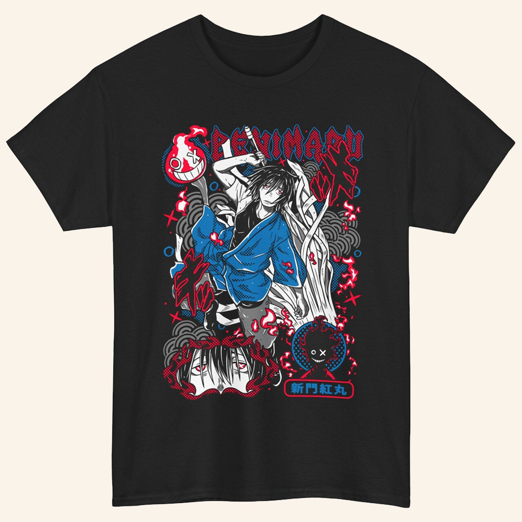 Fire Force Merch Benimaru Shinmon T-Shirt Best Gifts For Anime Lovers