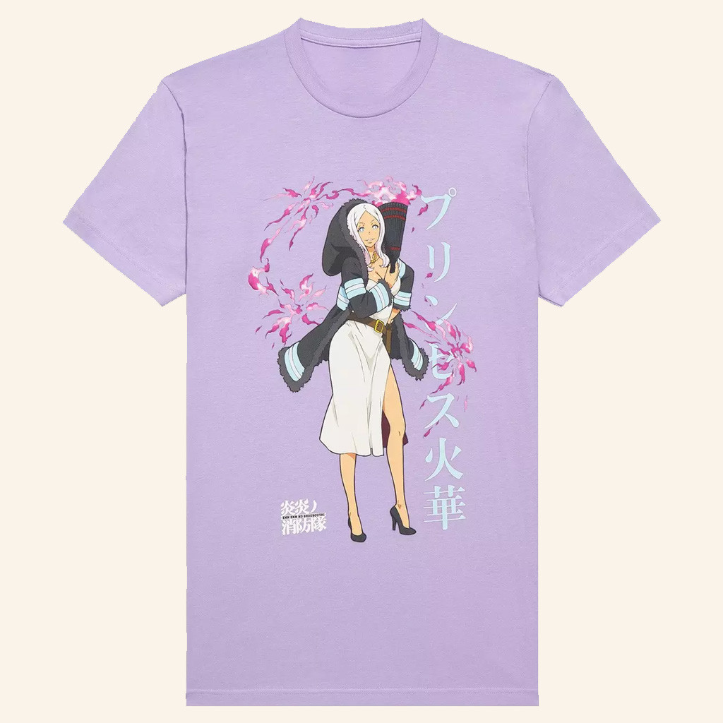 Fire Force Merch Hibana T-Shirt Great Gifts For Anime Lovers