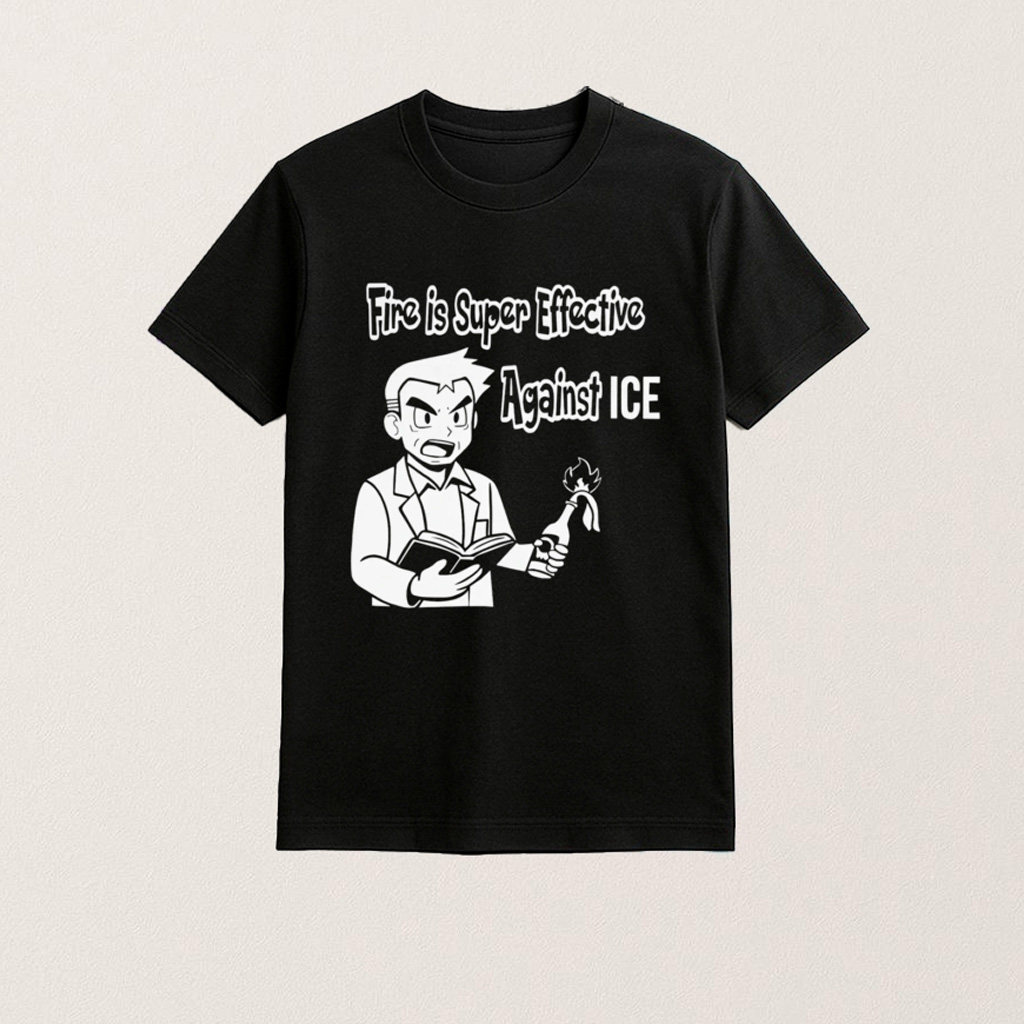 Fire Is Super Effective Against ICE Shirt Gift Ideas For Husband
