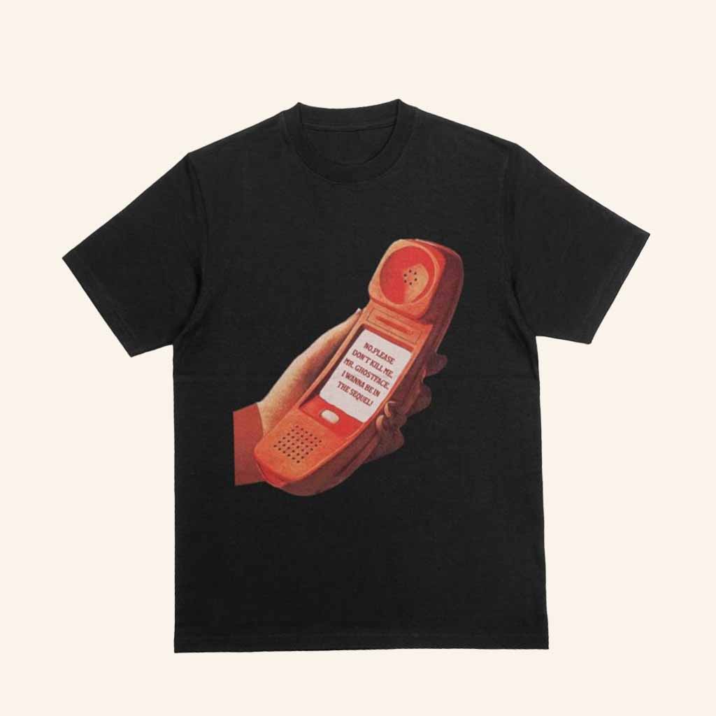 Firefly Merch Mr Ghostface Phone T-Shirt Christmas Present Ideas For Brother