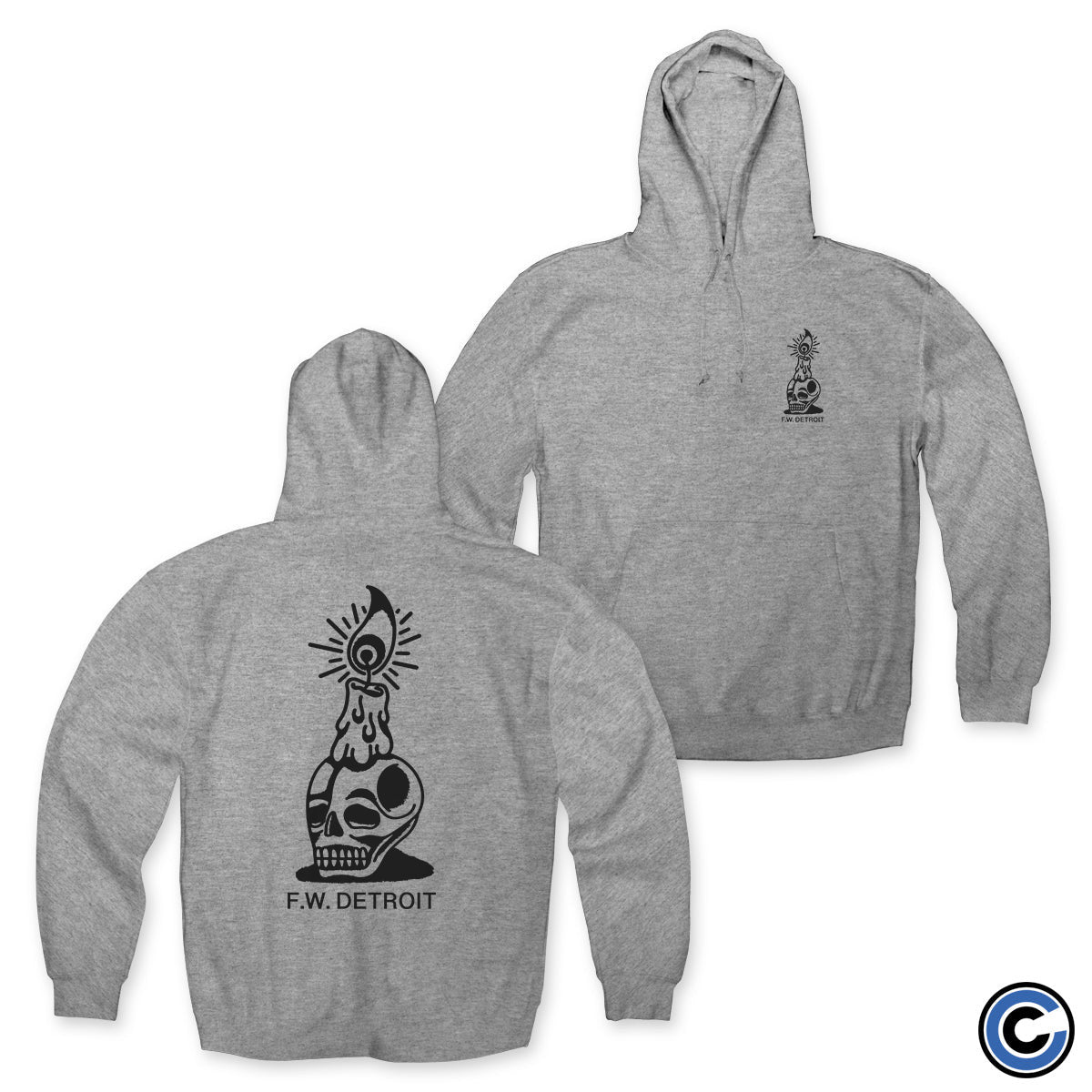 Fireworks Merch Skull Candle Hoodie Fireworks Hoodie