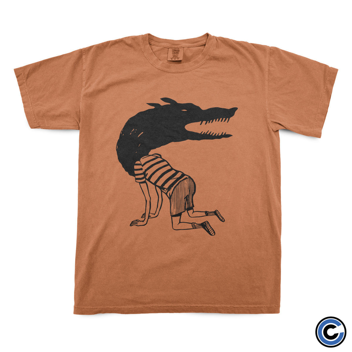 Fireworks Merch Wolf Kid Rust Shirt Fireworks Shirt