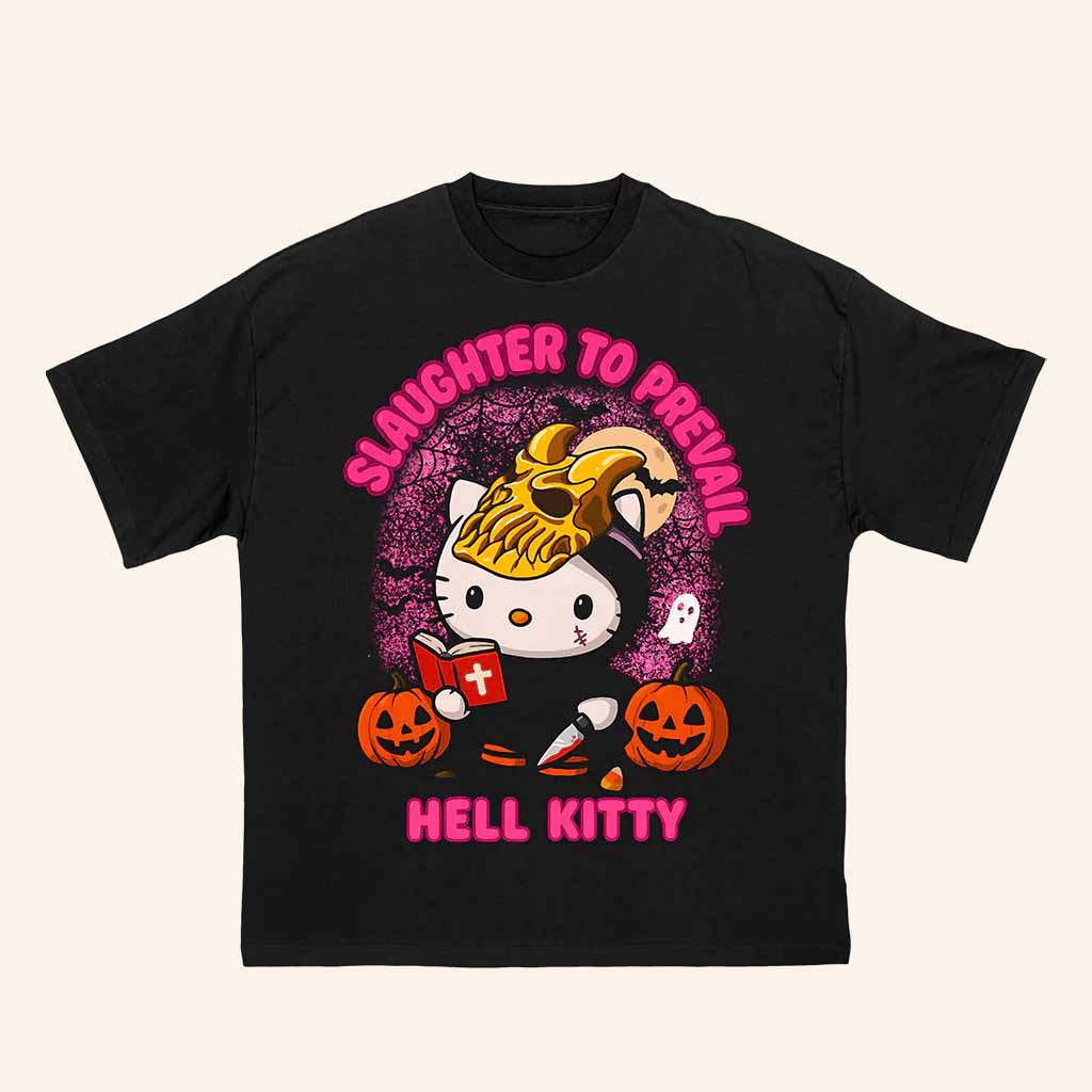 First Blood Merch Slaughter To Prevail Shirt Hello Kitty Halloween T-Shirt Gifts For Sister First Blood Merch Slaughter To Prevail Shirt Hello Kitty Halloween T-Shirt Gifts For Sister