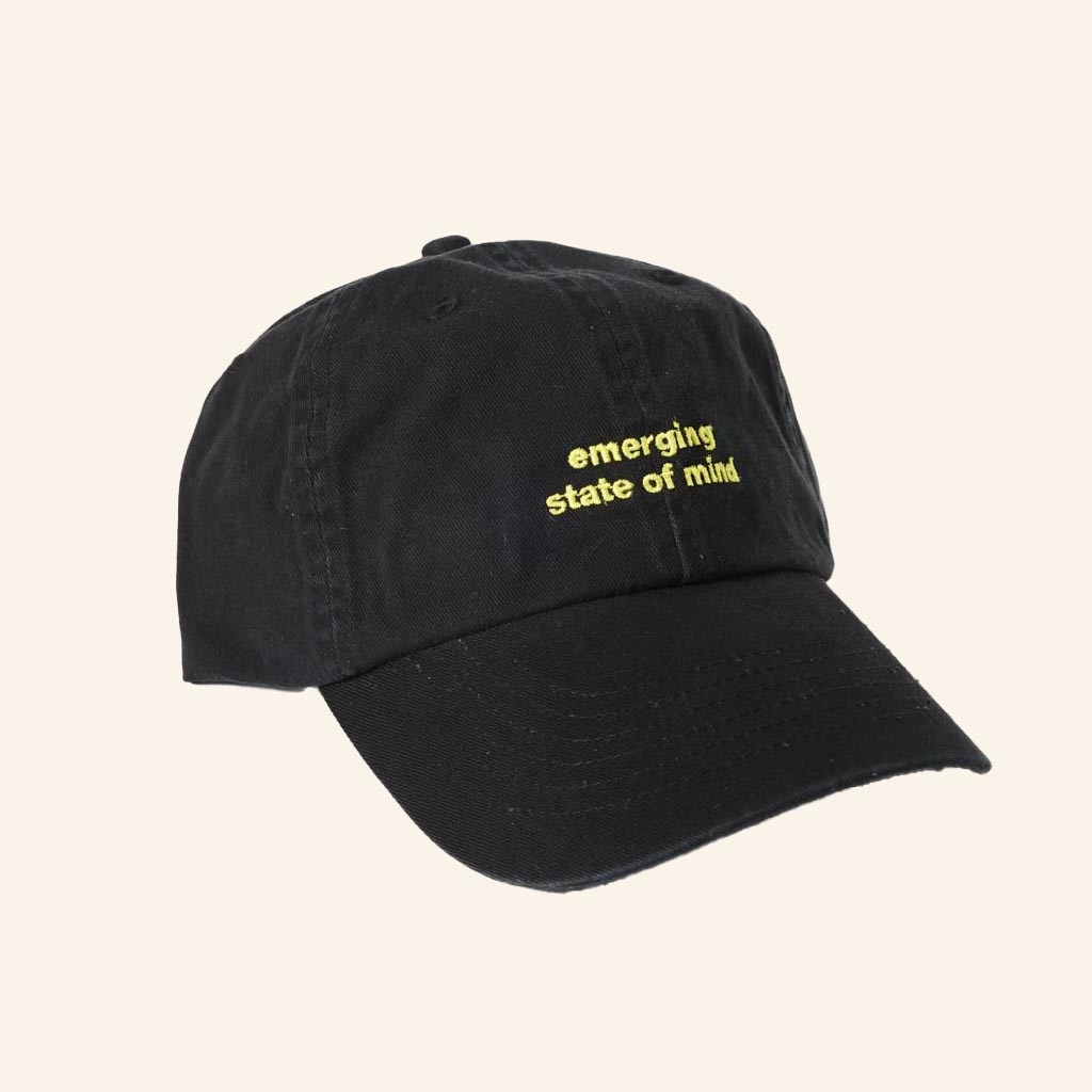First Draft Merch First Draft First Hat Embroidered Emerging State Of Mind Hat Gifts For Him