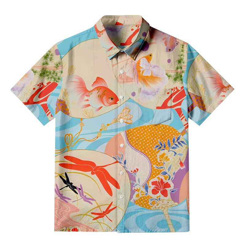 Fish Whisperers Of Flowing Water Buttonu Up Shirt Classic Style Shirt Gifts For Fish Lovers