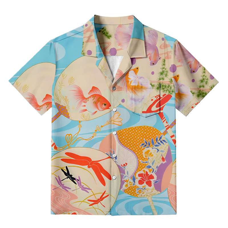 Fish Whisperers Of Flowing Water Hawaiian Shirt Cool Graphic Tee Gifts For Men