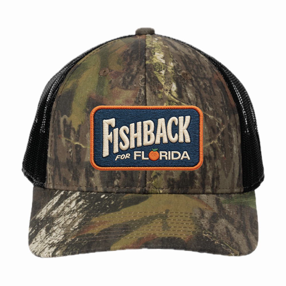 Fishback Florida Camo Hat Fishback Merch Gift Ideas For Appreciators