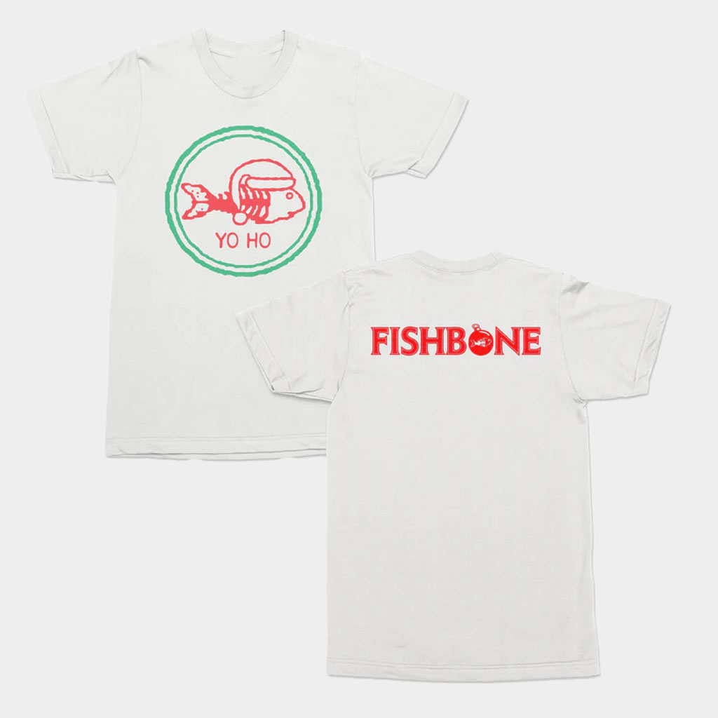 Fishbone Merch Yo Ho Holiday T-Shirt Fishbone Shirt Gift Ideas For Fans-1