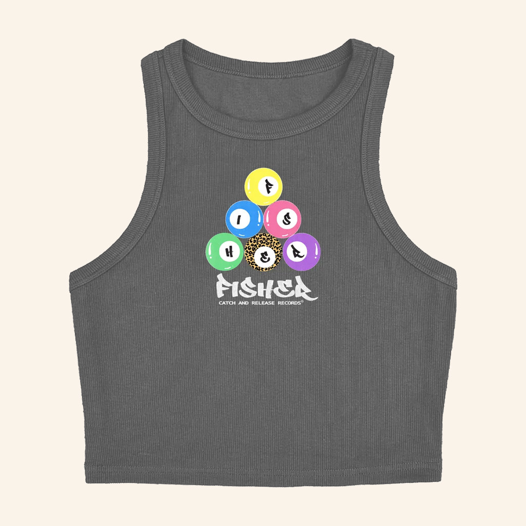 Fisher Merch 8 Ball Logo Tank Top Best Gifts For Girlfriend