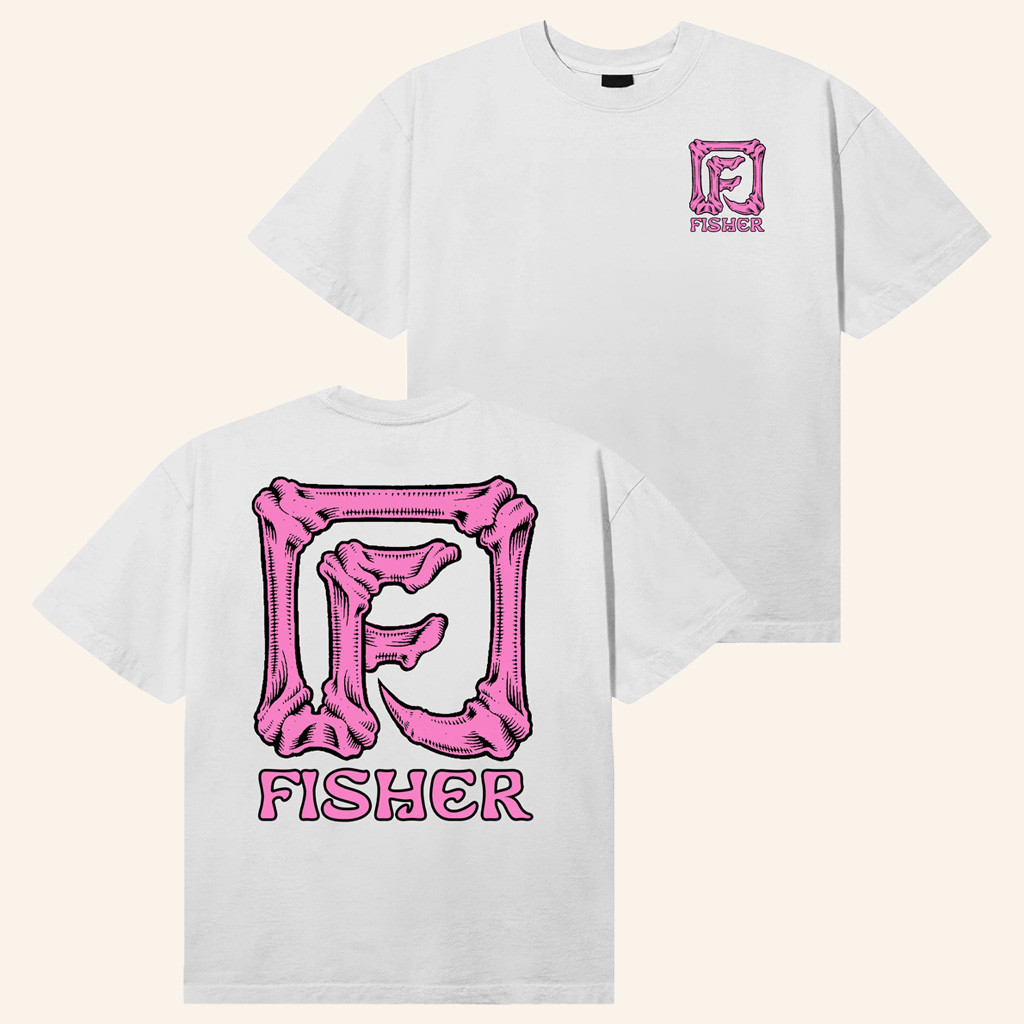 Fisher Merch Bones UV Reactive T-Shirt Christmas Gift Ideas For Girlfriend