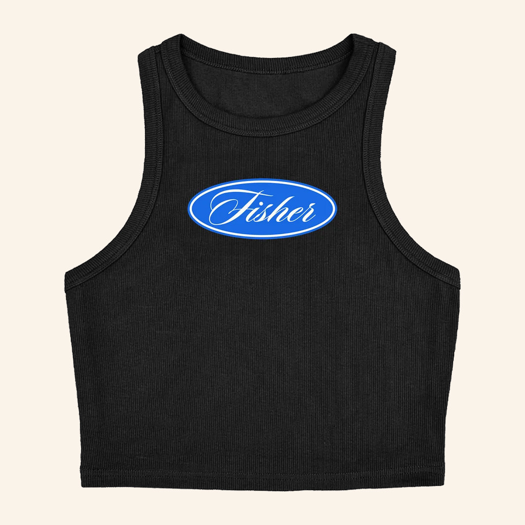 Fisher Merch Fisher Logo Tank Top Christmas Gifts For Sister Fisher Merch Fisher Logo Tank Top Christmas Gifts For Sister