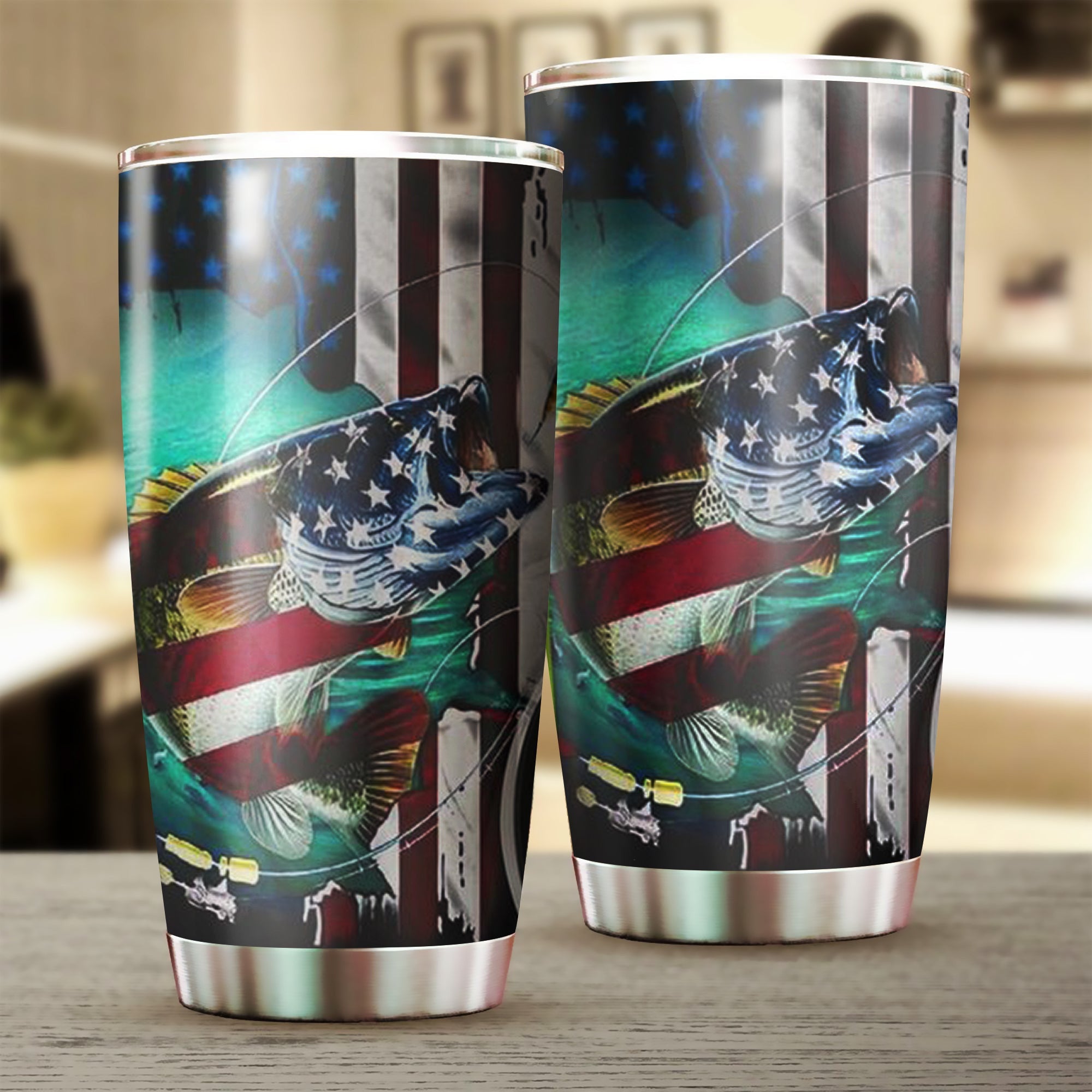 Fishing And American Flag Tumbler Stainless Steel Tumbler Cups Gifts For Fishing Lovers Fishing And American Flag Tumbler Stainless Steel Tumbler Cups Gifts For Fishing Lovers