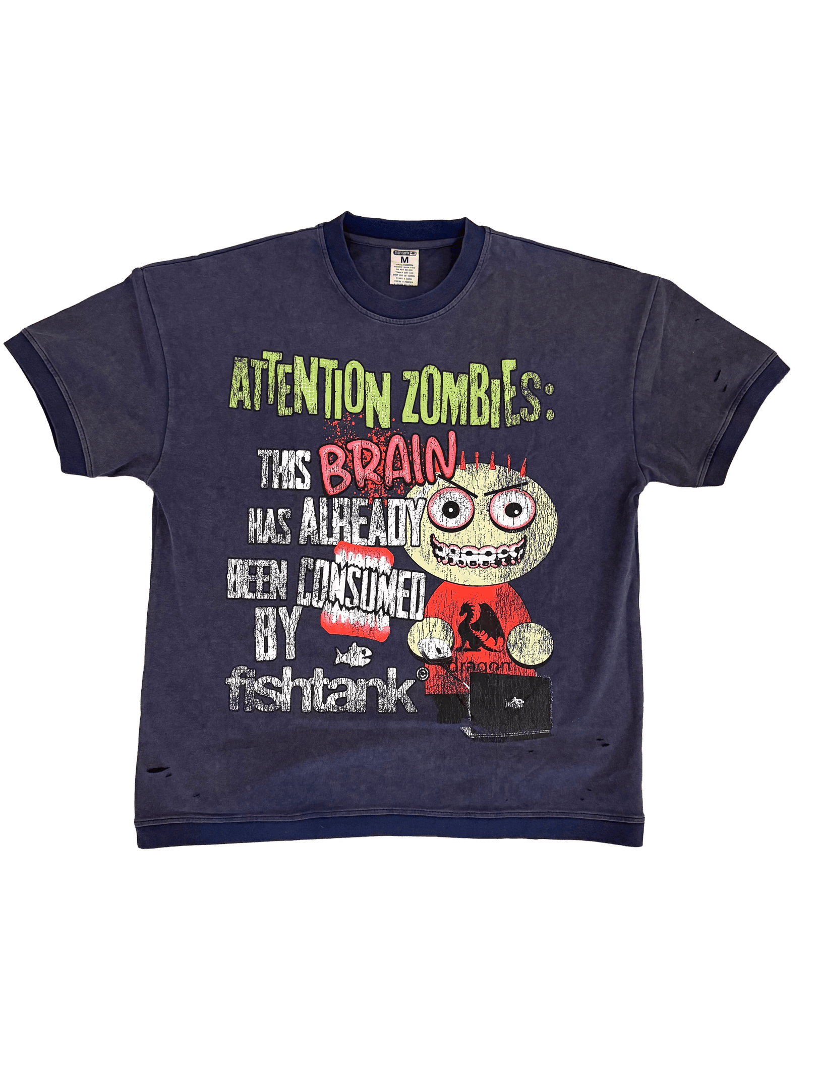 Fishtank Merch Fishtank Gift Shop Zombie T-Shirt Gifts For Dudes Fishtank Merch Fishtank Gift Shop Zombie T-Shirt Gifts For Dudes
