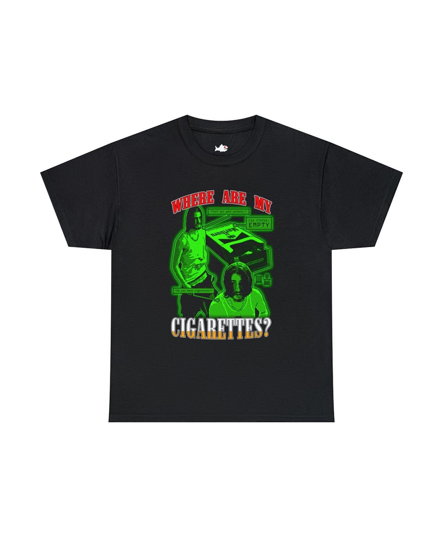 Fishtank Merch Where Are My Cigarettes Fish Tank T-Shirt Present For Friends Fishtank Merch Where Are My Cigarettes Fish Tank T-Shirt Present For Friends
