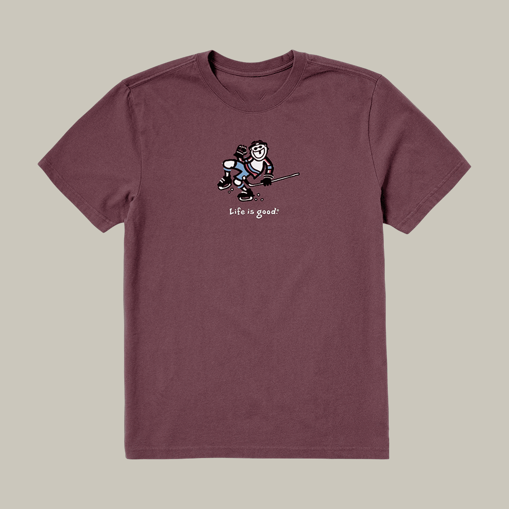 Fist Pump Hockey T-Shirt Life Is Good Clothes Hockey Gift Idea For Husband