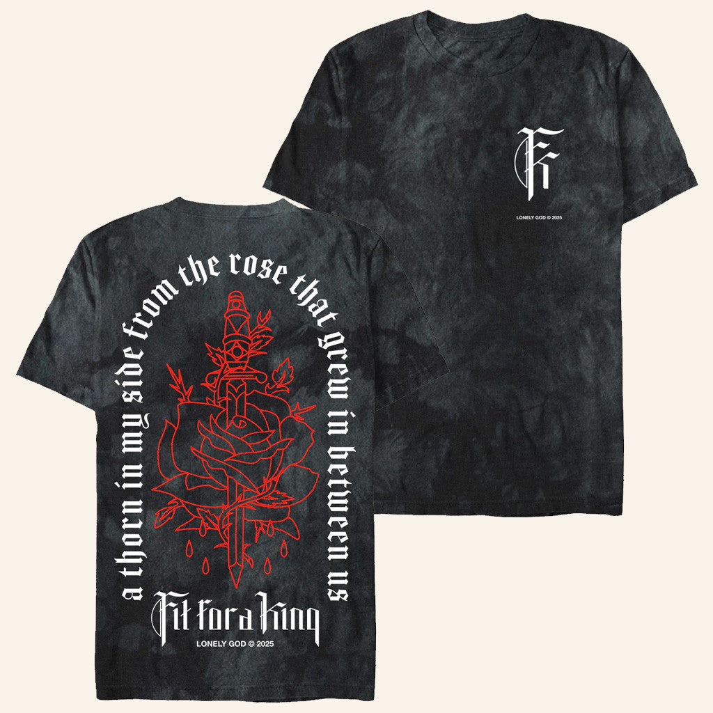 Fit For A King Rose Thorn Tie Dye T-Shirt Gifts For Your Boyfriend Fit For A King Rose Thorn Tie Dye T-Shirt Gifts For Your Boyfriend
