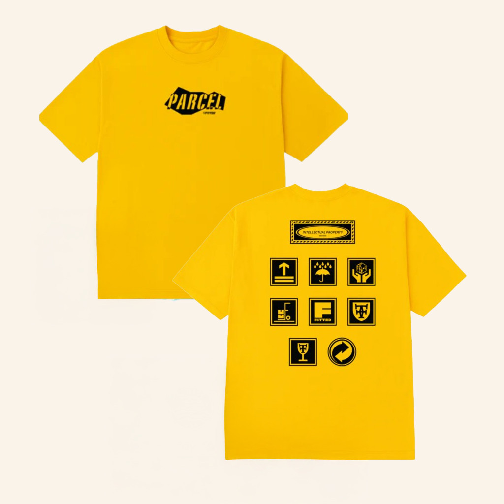 Fitted Hawaii Merch Parcel Gold T-Shirt Birthday Ideas For Friends