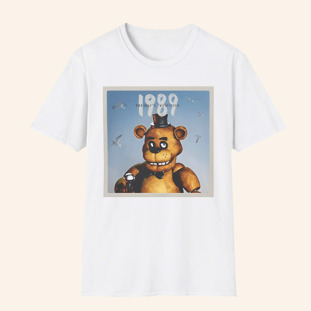 Five Nights At Freddy's Merch 1989 Freddy Bear Version T-Shirt Gifts For Swifties