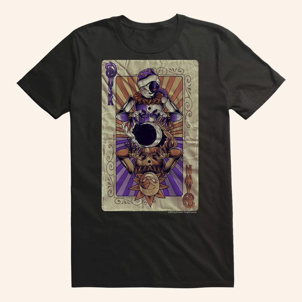 Five Nights At Freddy's Merch Five Nights At Freddy's Dusk And Dawn Card T-Shirt Son Gifts Five Nights At Freddy's Merch Five Nights At Freddy's Dusk And Dawn Card T-Shirt Son Gifts