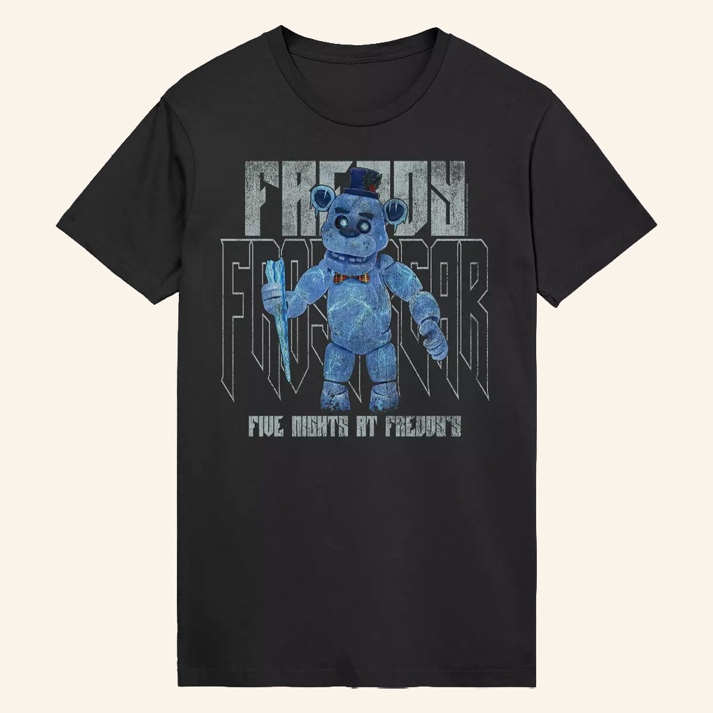 Five Nights At Freddy's Merch Five Nights At Freddy's Freddy Frostbear T-Shirt Gifts For Son Five Nights At Freddy's Merch Five Nights At Freddy's Freddy Frostbear T-Shirt Gifts For Son