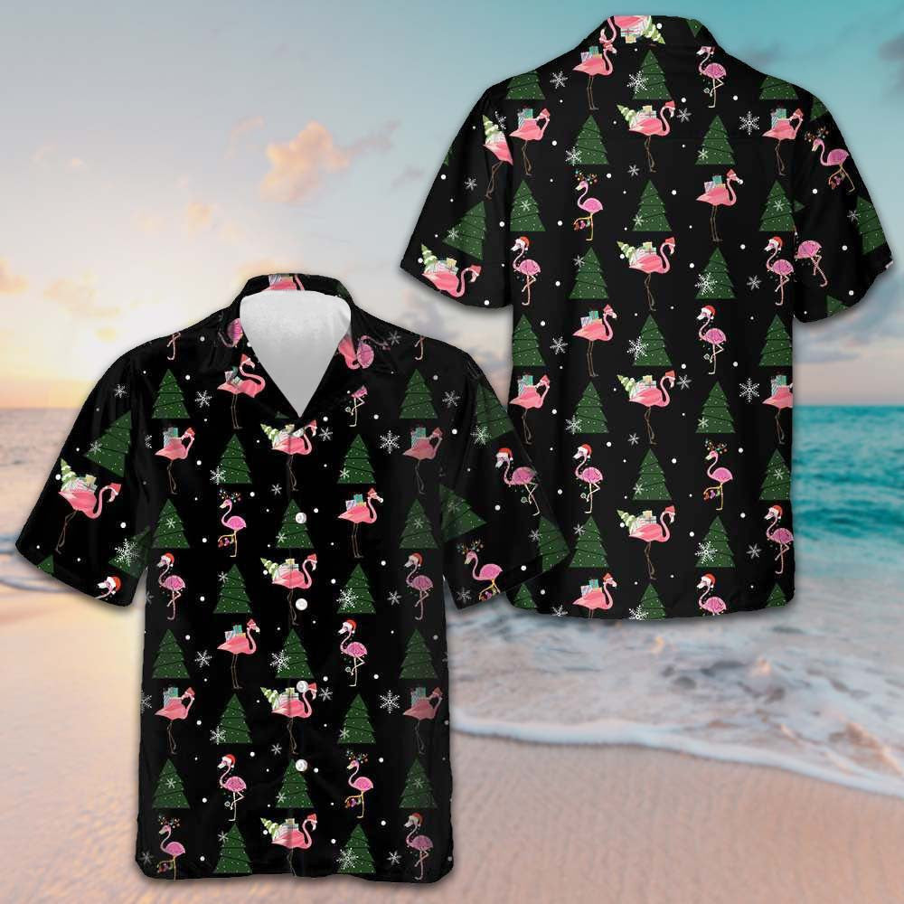 Flamingo Merry Xmas You All Hawaiian Shirt Funny Christmas Shirt Gifts For Flamingo Lovers Flamingo Merry Xmas You All Hawaiian Shirt Funny Christmas Shirt Gifts For Flamingo Lovers