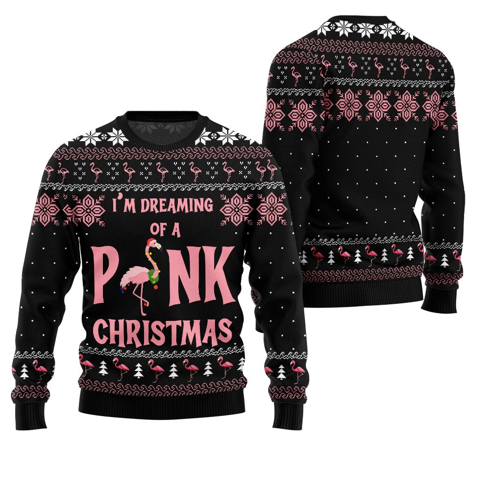 Flamingo Pinky Ugly Christmas Sweater Trending Christmas Merch Gift 2025 Collection