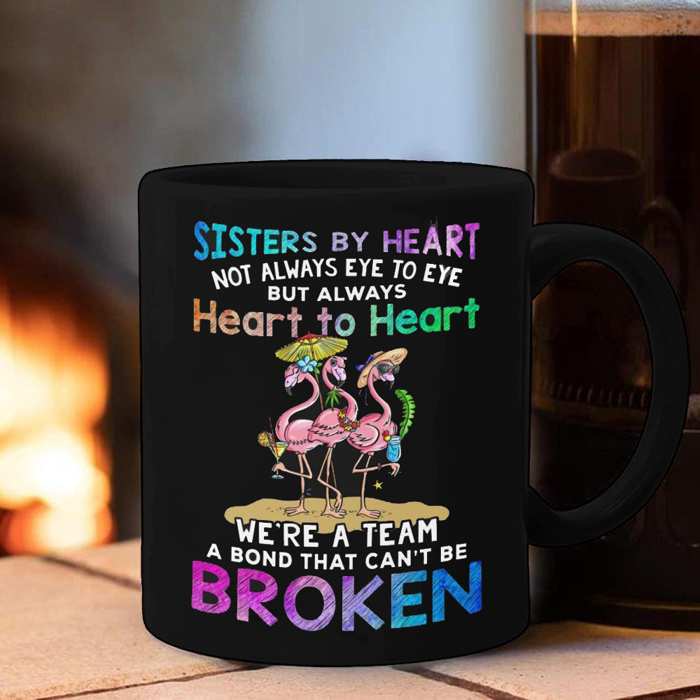Flamingo Sister Always Heart To Heart Mug Best Birthday Gift Ideas For Sister Flamingo Sister Always Heart To Heart Mug Best Birthday Gift Ideas For Sister