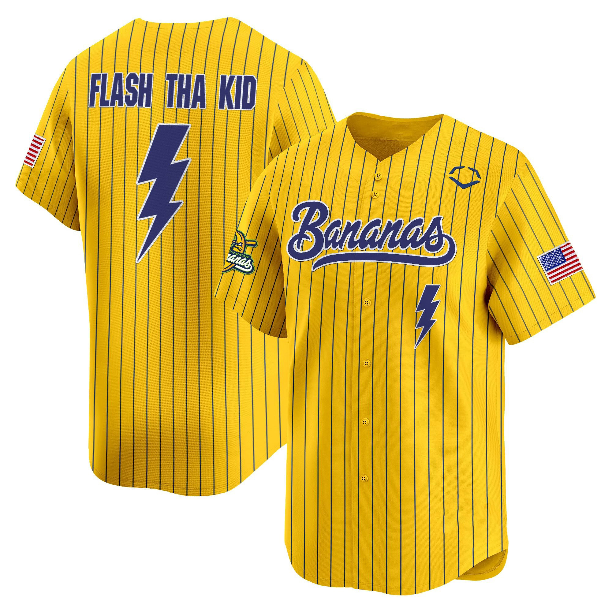 Flash The Kid Bananas Jersey Cool Gifts For Baseball Lovers