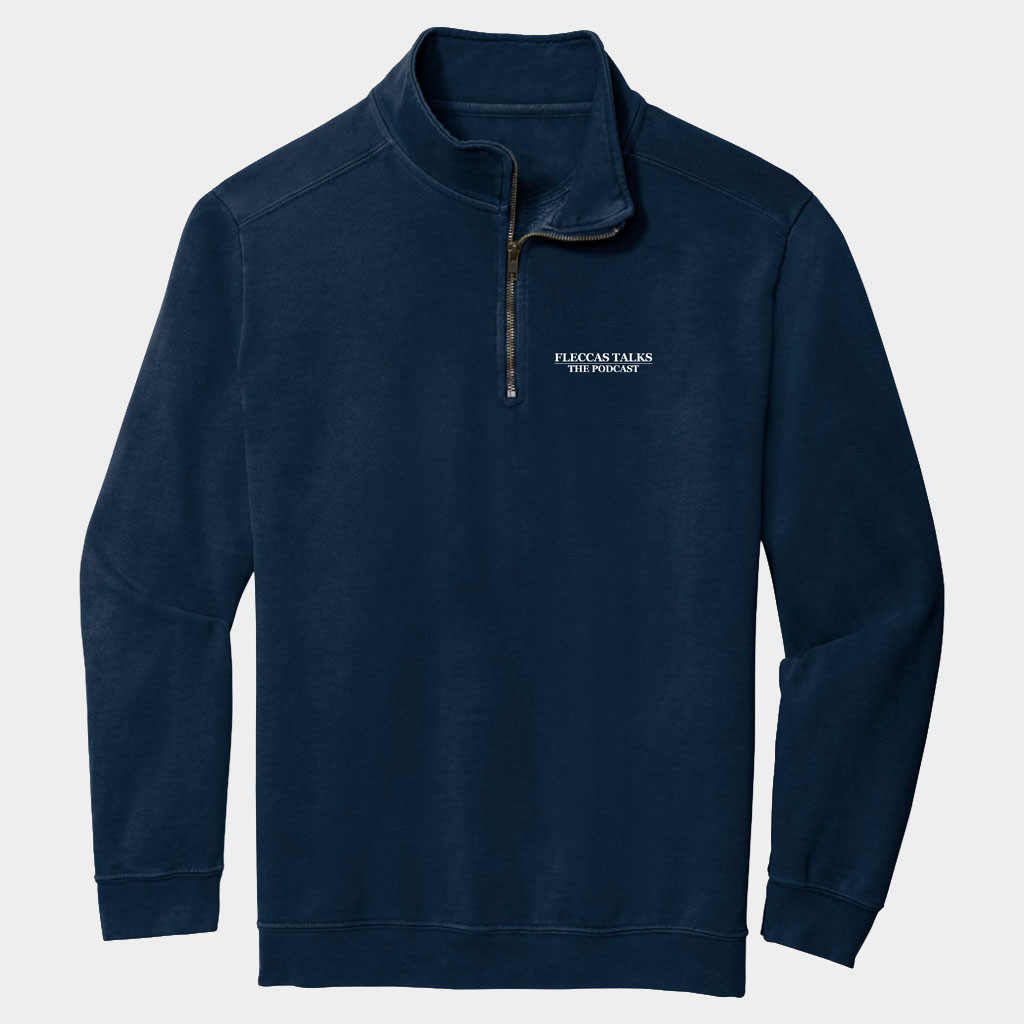 Fleccas Talks Merch Fleccas Talks The Podcast Half Zip Collar Stand Sweatshirt Gift For Son-1 Fleccas Talks Merch Fleccas Talks The Podcast Half Zip Collar Stand Sweatshirt Gift For Son-1